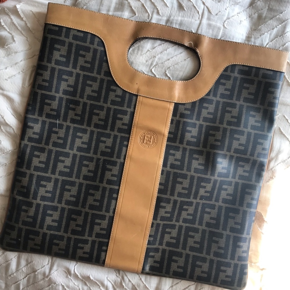 Vintage Fendi - Large Brown Bag